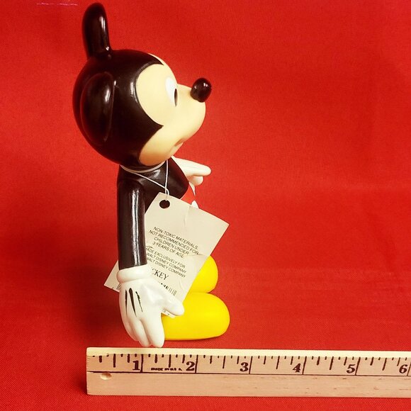 Vintage Disney Articulated Micky Mouse Figurine - Picture 8 of 16